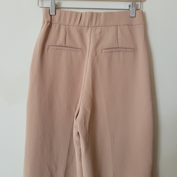 Aritzia Wide Leg Pants in Blush Taupe - Picture 4 of 7